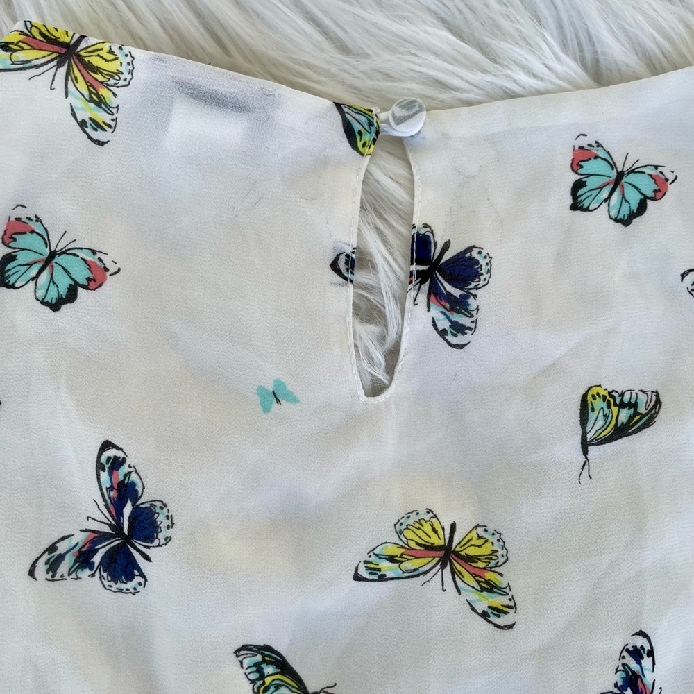 Torrid - Layered Butterfly Tank Top - Size 3 (Women's 3X) - Picture 12 of 12